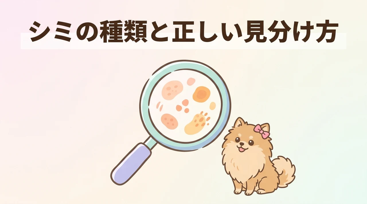 顔のシミを消すための種類と見分け方