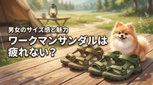 ワークマンサンダルは本当に疲れない？メンズ・レディース別のサイズ感や魅力を調査