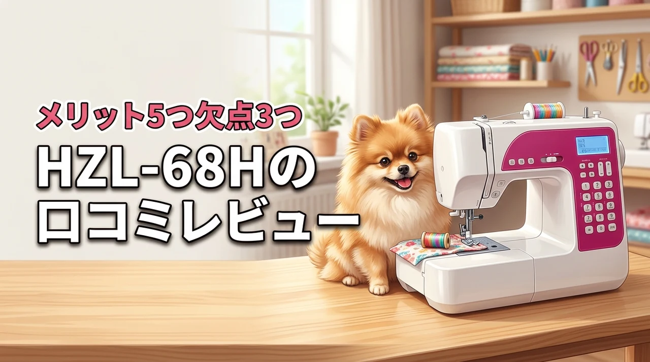 HZL-68Hの口コミレビュー!メリット5つとデメリット3つを正直に伝えます