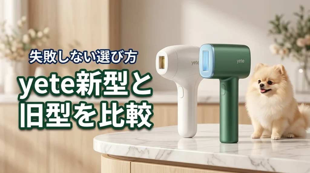 yeteの新型・旧型で迷う人必見！違いを比較してどっちを買うべきか解決します