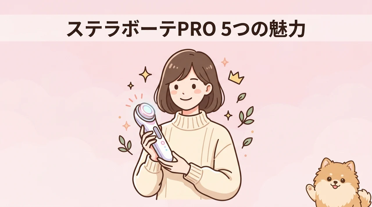 ステラボーテPROを購入する5つのメリット