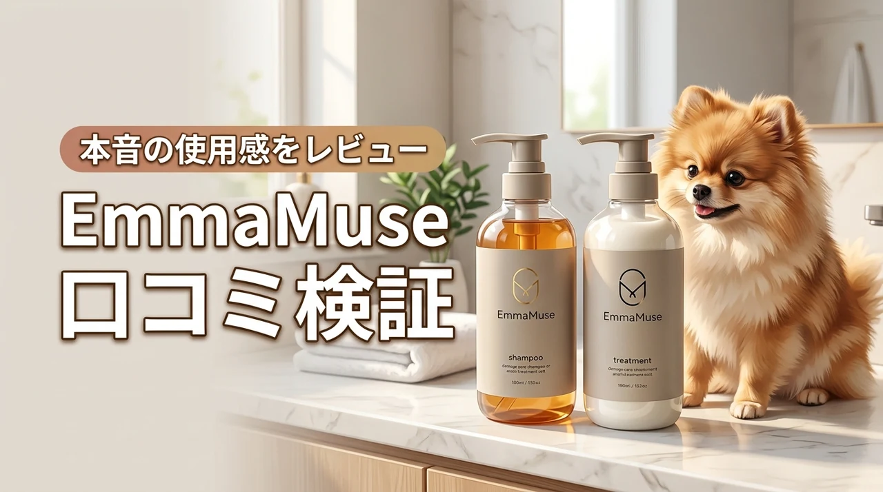 EmmaMuseダメージケアシャンプー&トリートメントセットの口コミレビューは?