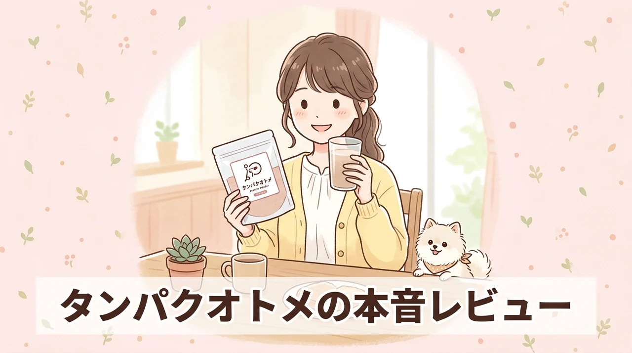 タンパクオトメの女性用プロテインの口コミ・レビュー