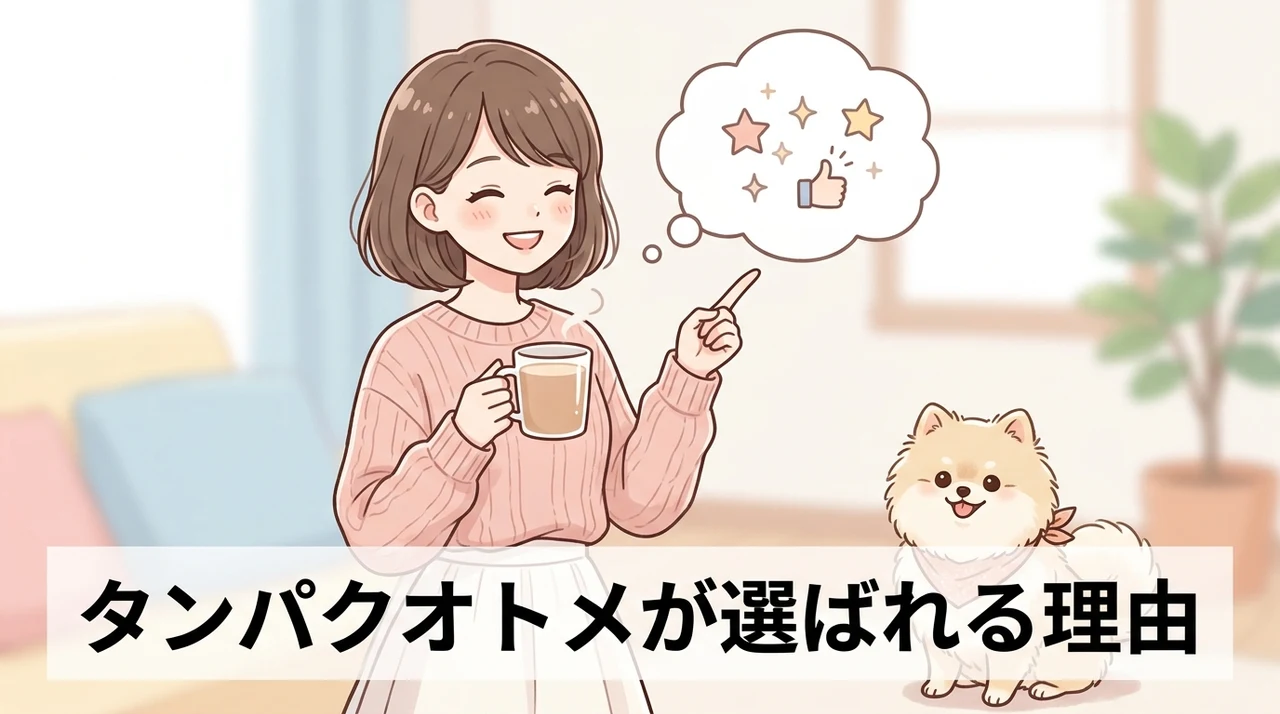 タンパクオトメの良い口コミとメリット
