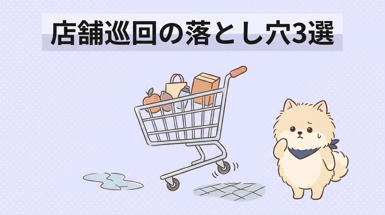 店舗を巡回する際のデメリット3つ