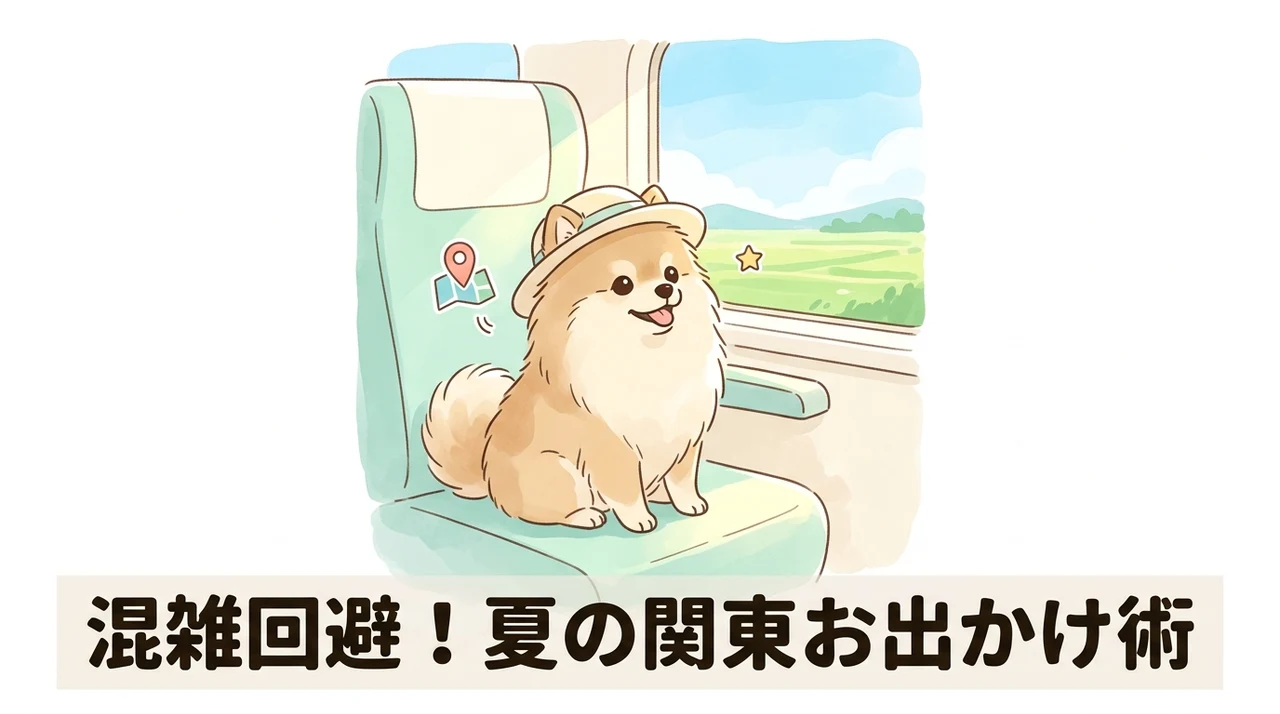関東の夏休みを快適に過ごすための混雑回避術