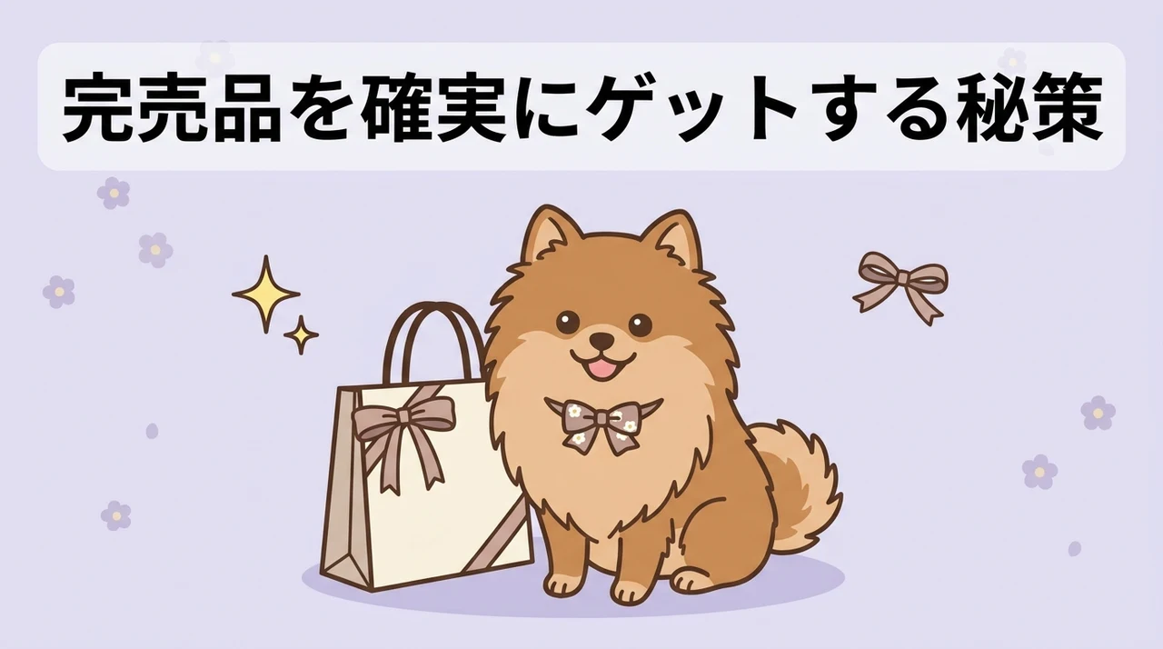 売り切れ時に確実に手に入れる方法