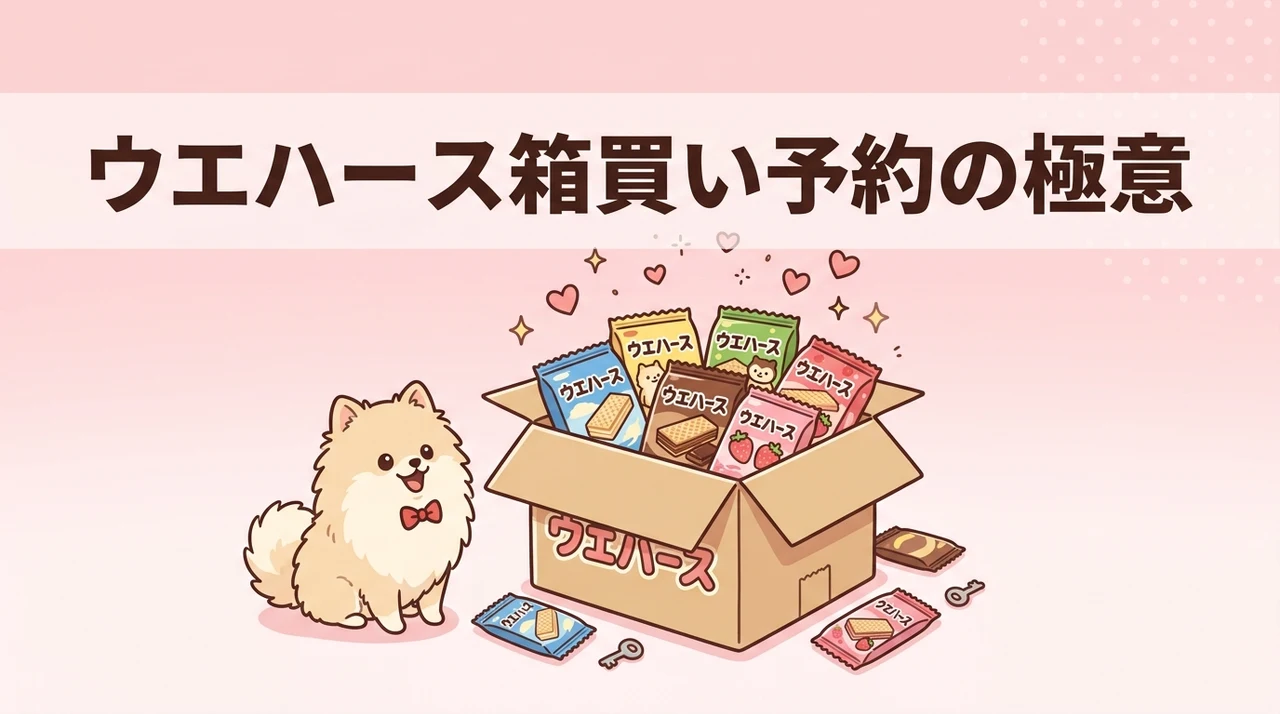 箱買いでコンプを目指すウエハースの予約方法