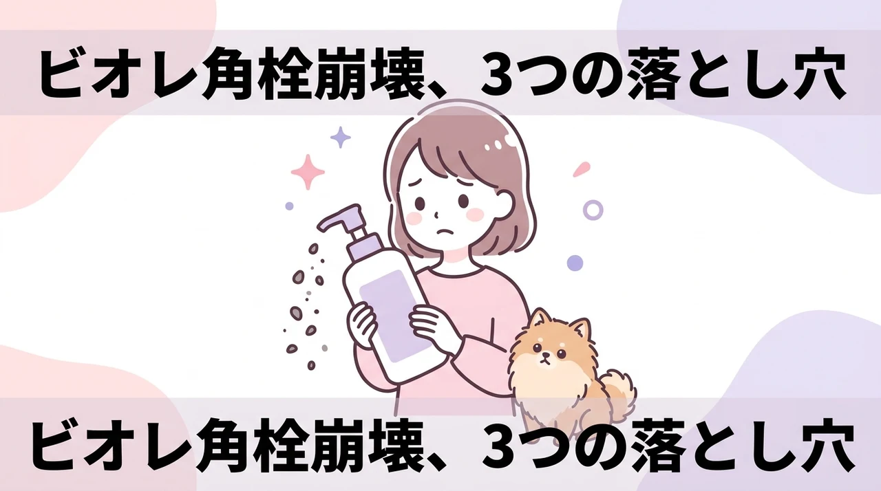 ビオレの角栓崩壊ケアを使うデメリット3つ