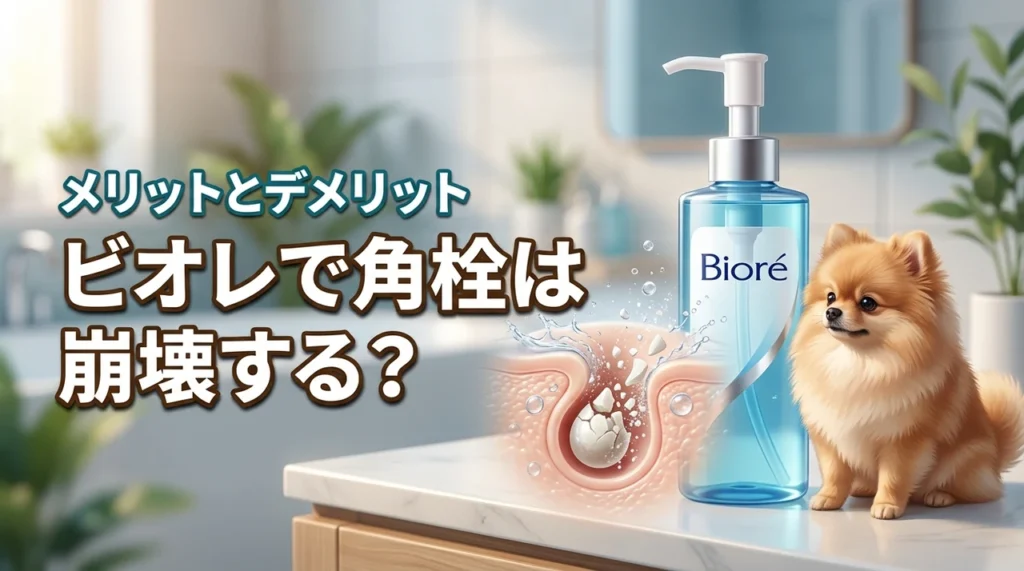 ビオレで角栓は崩壊する？気になる仕組みや商品のメリット・デメリットを検証