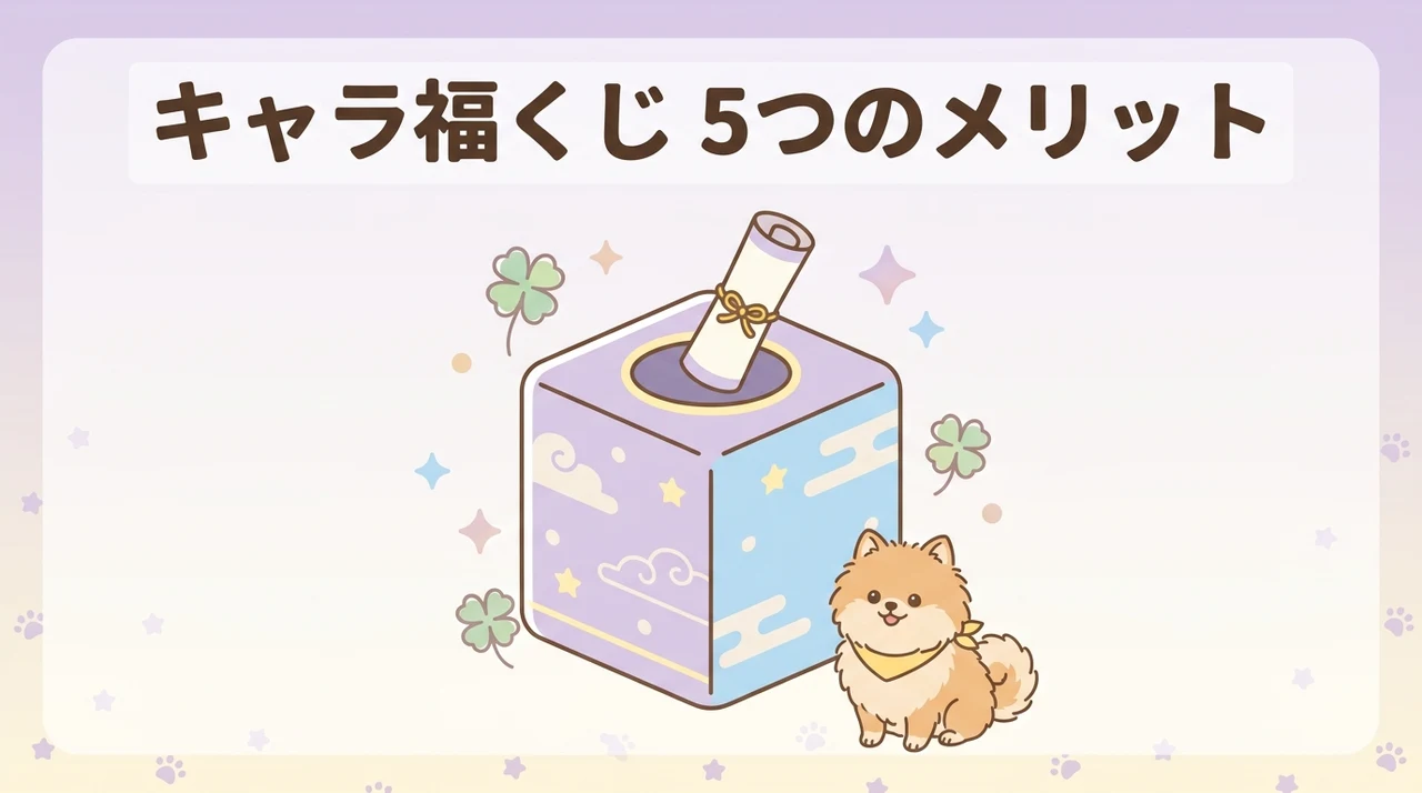 キャラの福くじを楽しむメリット5つ