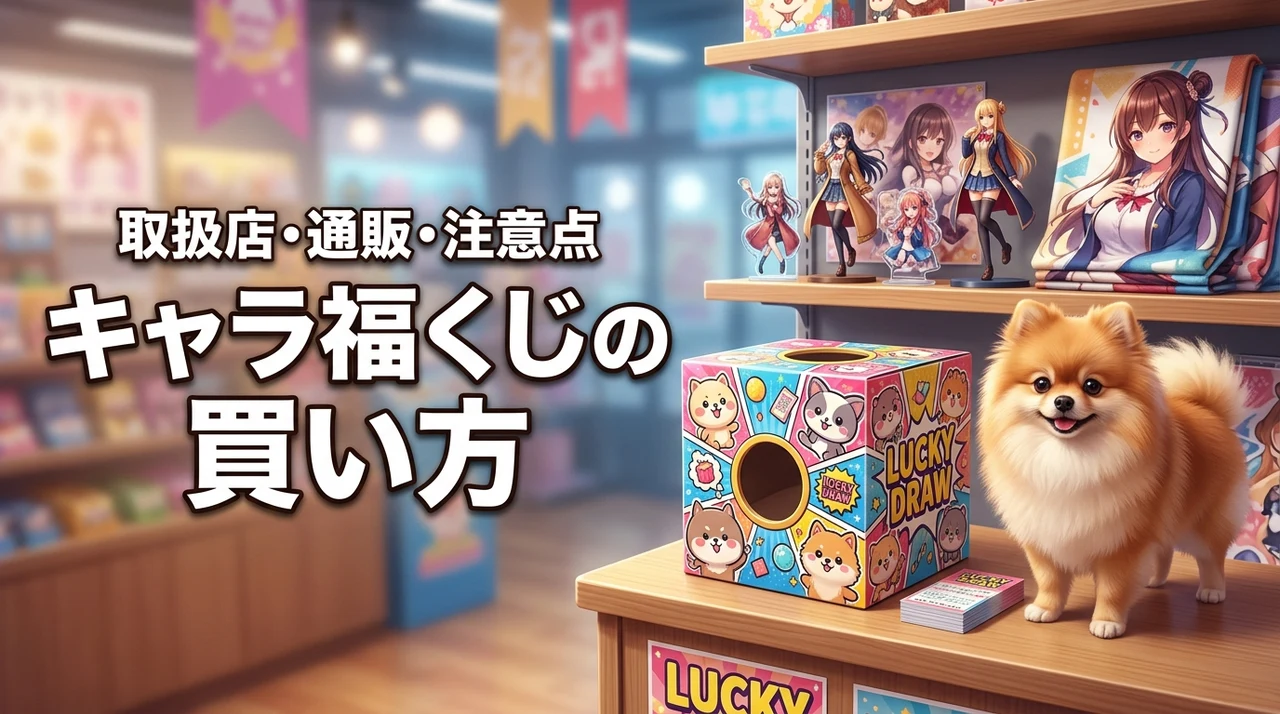 キャラの福くじって何？取扱店舗やオンラインでの購入方法から注意点まで丸わかり