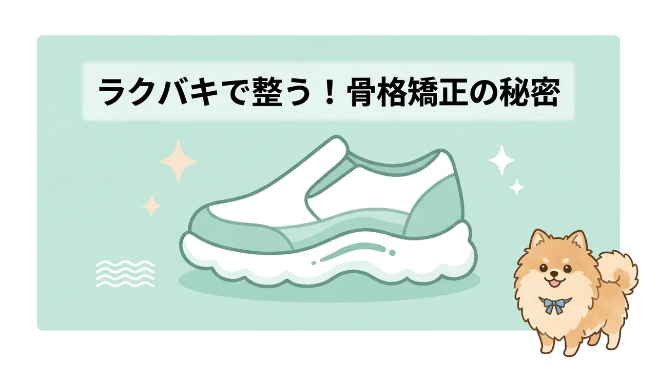 ラクバキで整う！骨格矯正靴の仕組みと特徴