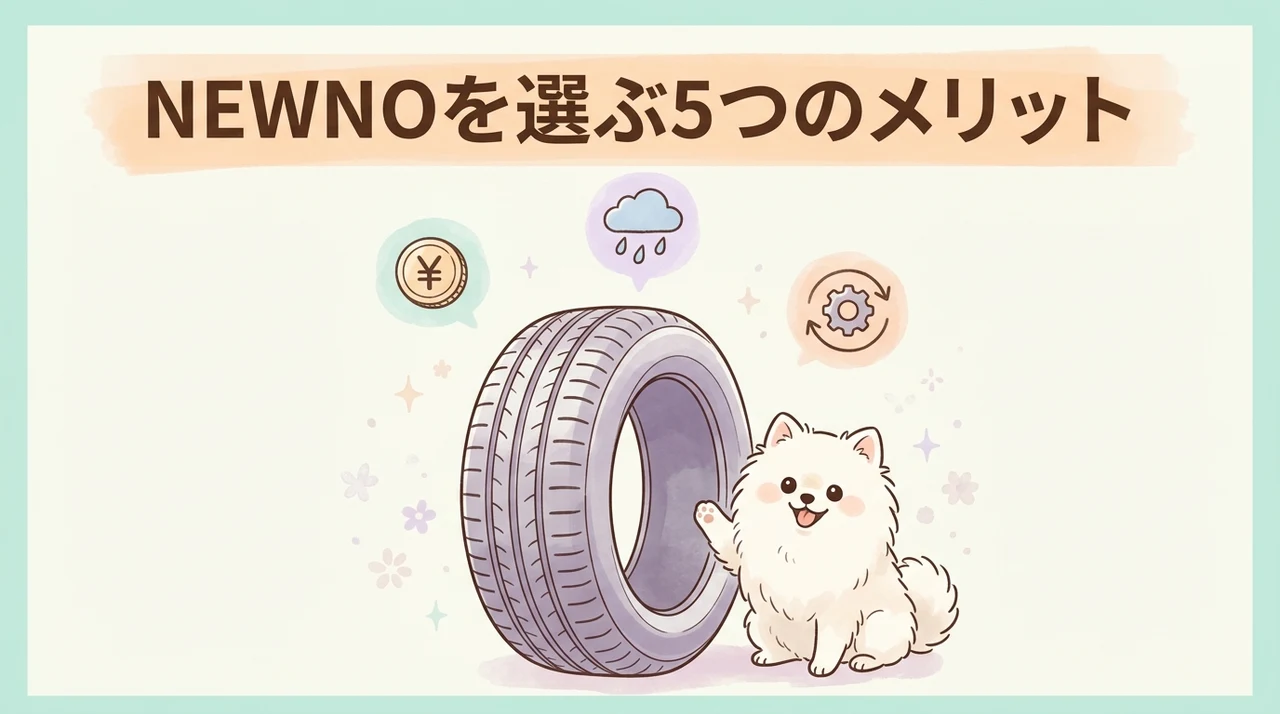 ブリヂストンNEWNOを装着するメリット5選