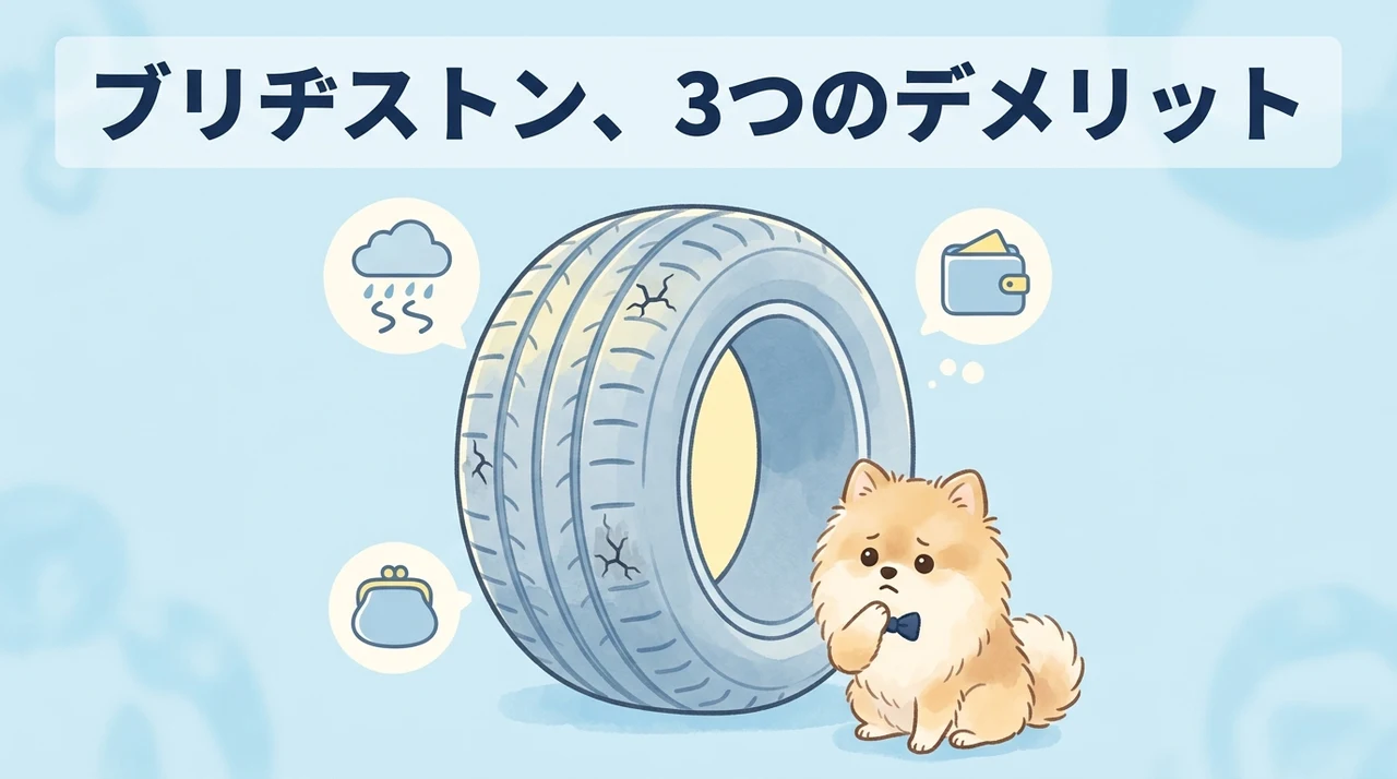 BRIDGESTONEタイヤを購入するデメリット3つ