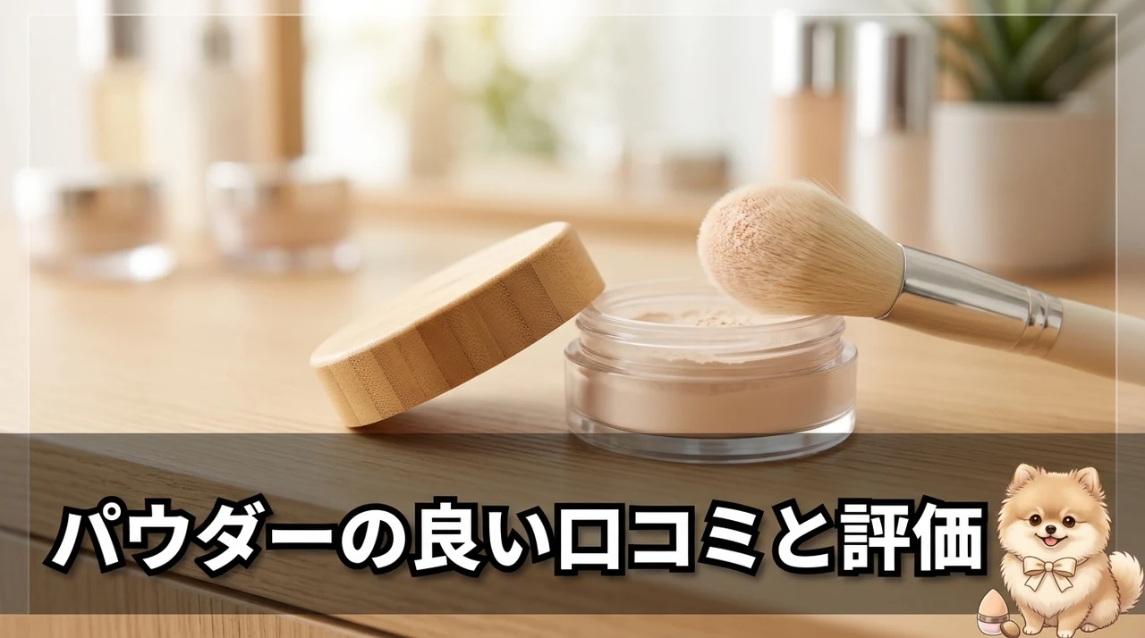 パウダーの良い口コミと評価