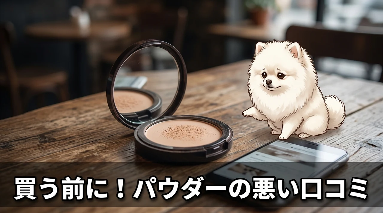 パウダーの悪い口コミ