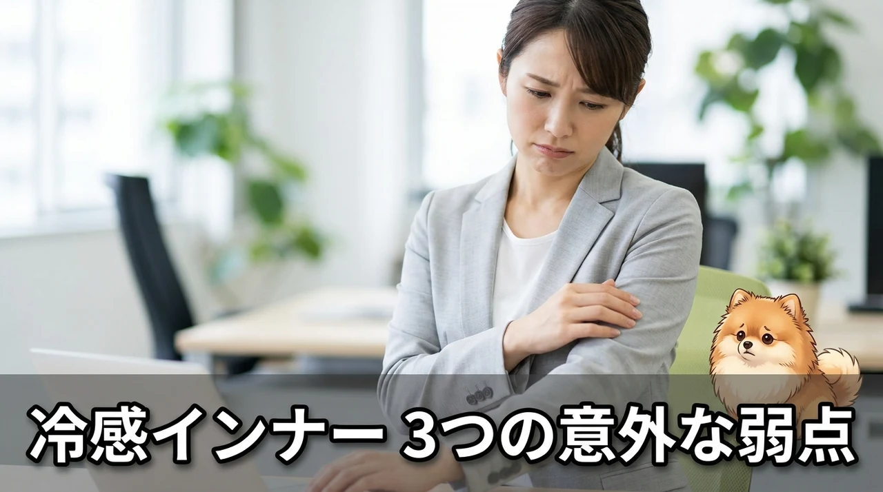 冷感インナーのデメリット3つ