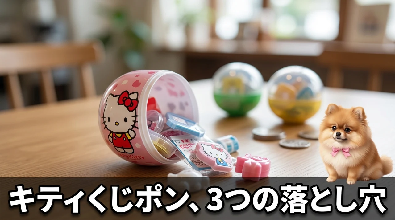 ハローキティのくじポンを購入するデメリット3つ