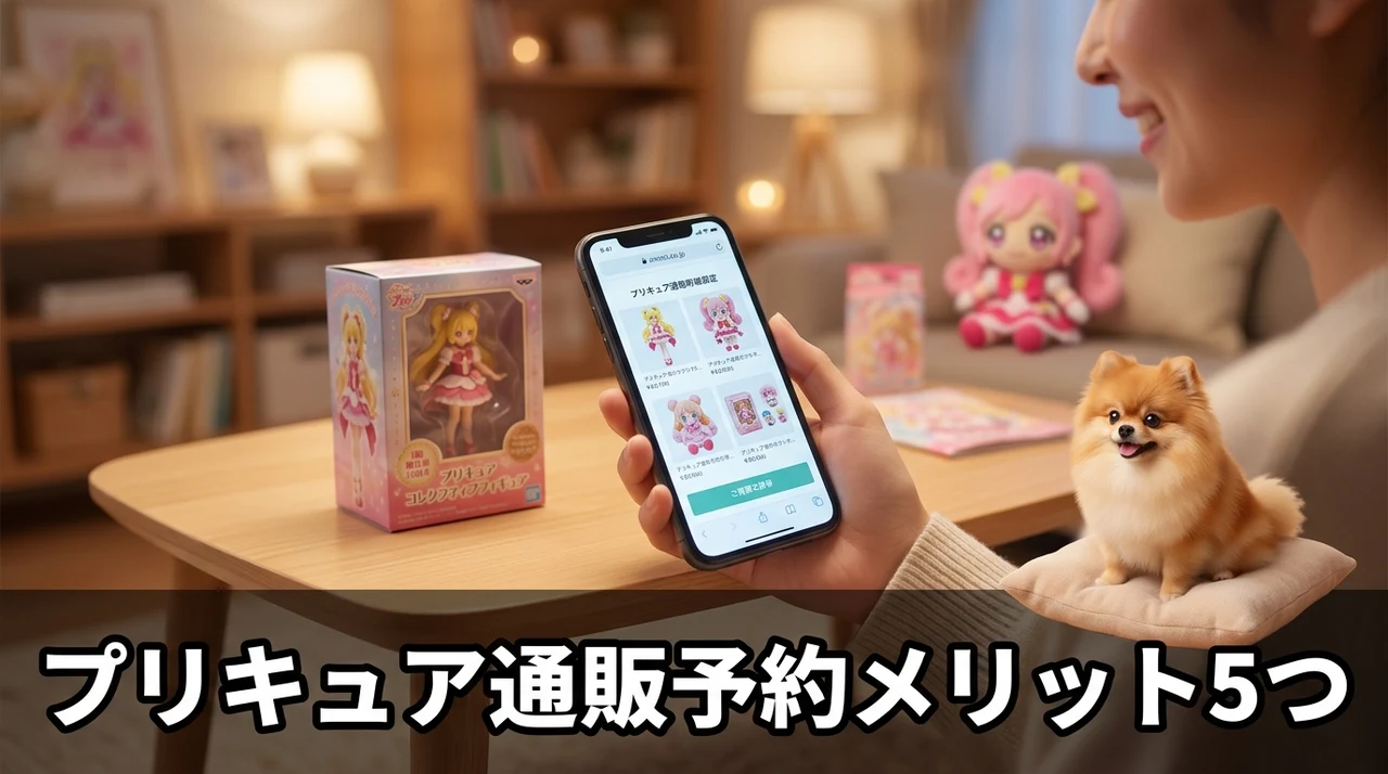 プリキュアを通販で予約するメリット5つ