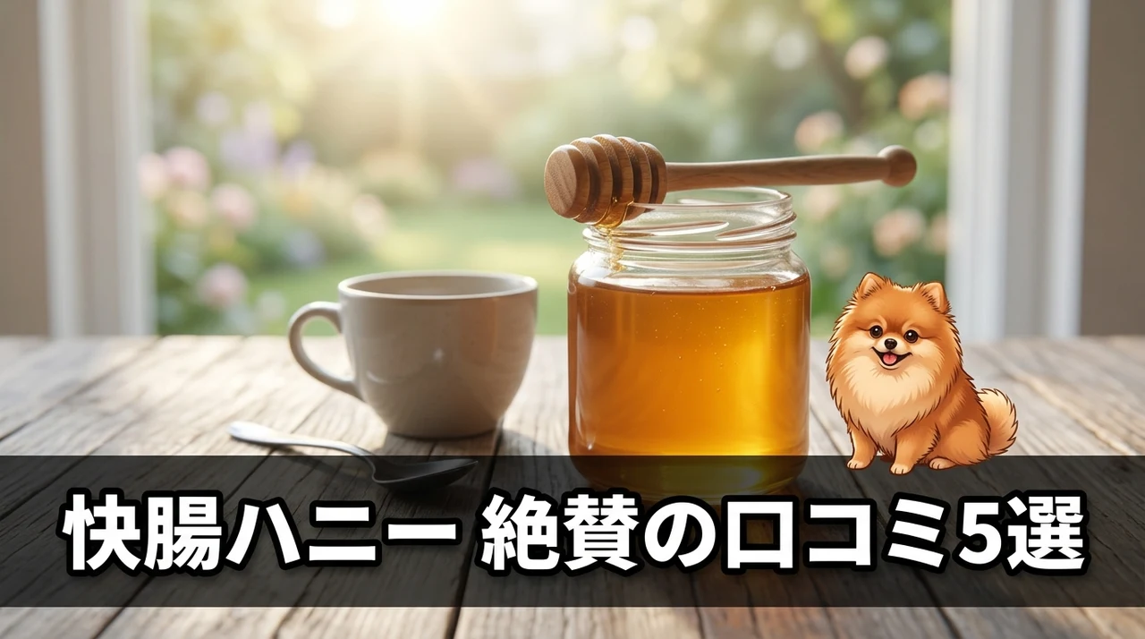 快腸ハニーの5つの良い口コミ