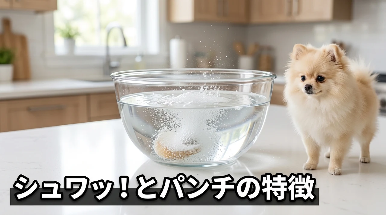 シュワッ!とパンチの特徴と洗浄効果