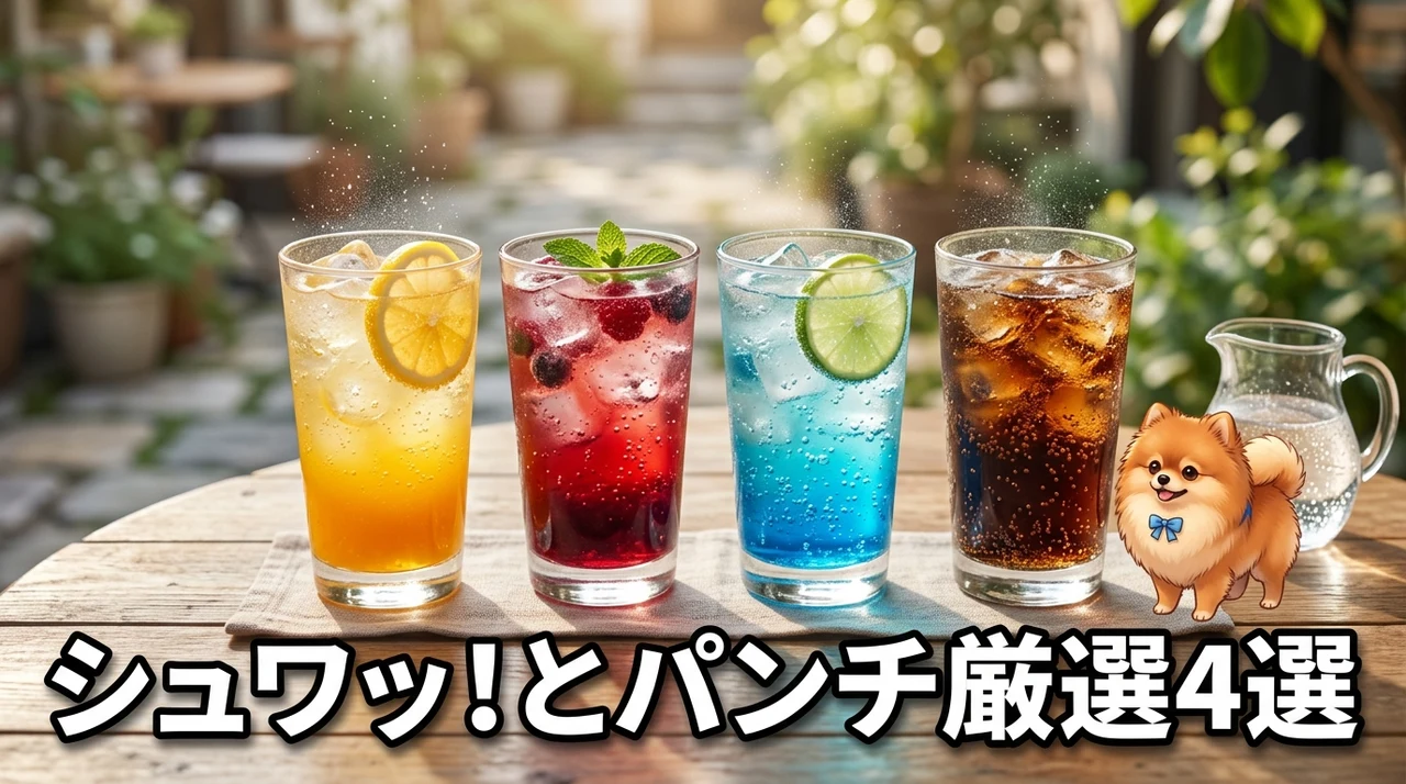 シュワッ!とパンチのおすすめ商品4選
