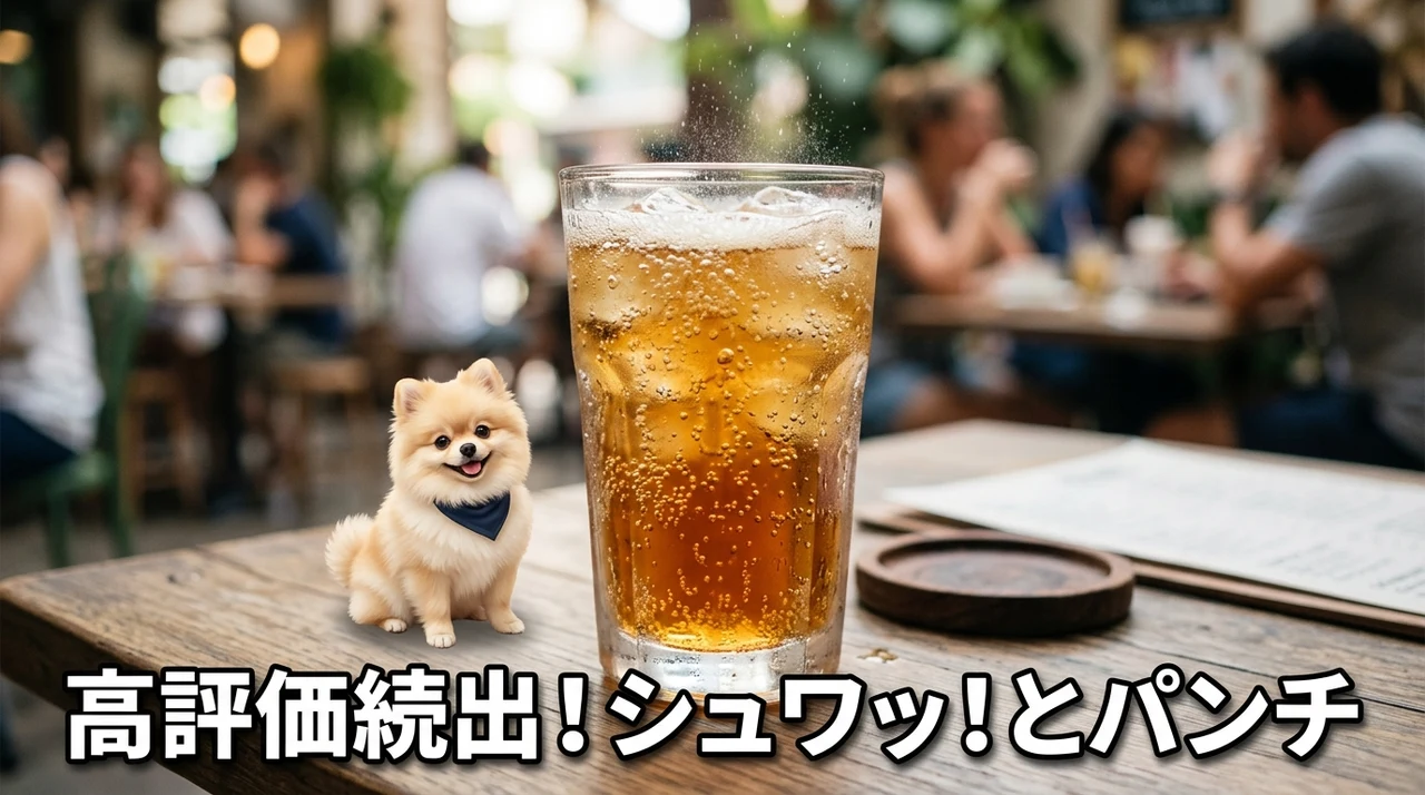 シュワッ!とパンチの良い口コミ