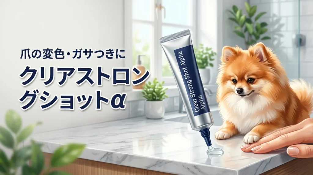 爪の変色にクリア ストロング ショット アルファは効く?ガサつきへの口コミを調査