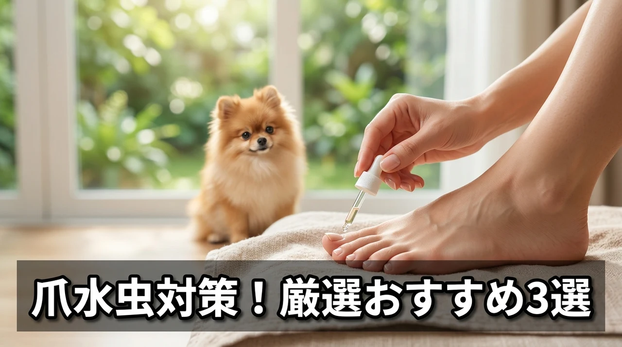 爪水虫の症状をケアする商品3選