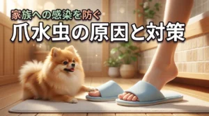 その変色は爪水虫が原因かも？足からうつる仕組みと家族に広げない対策を紹介