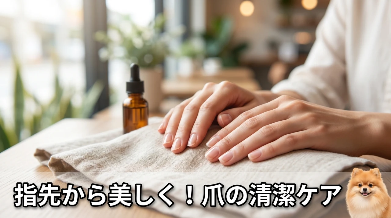爪まわりを清潔に保つケア方法