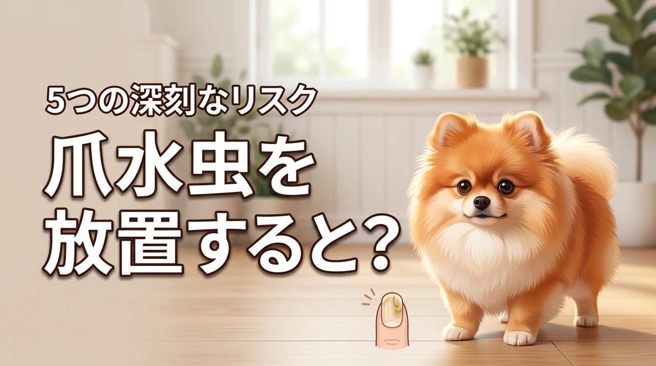 爪水虫を放置するとどうなる？起こりうる5つの深刻なリスクと早期治療のメリット