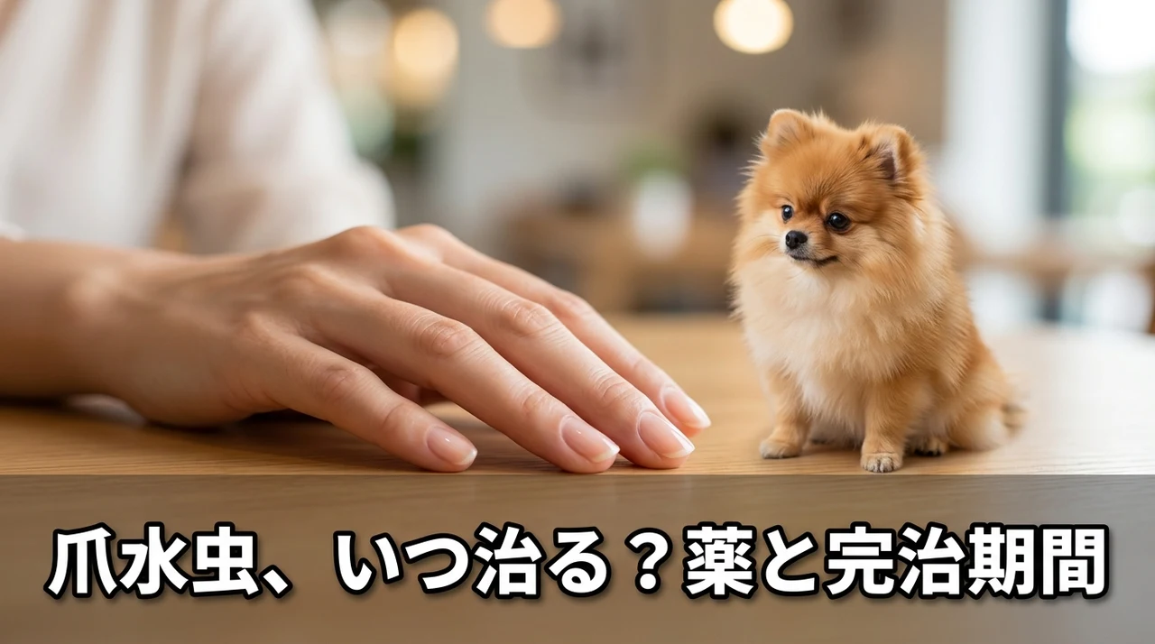 爪水虫を治療する薬の種類と完治期間