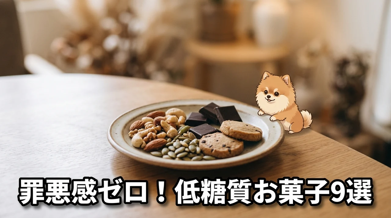 低糖質お菓子で人気の高いおすすめ9選