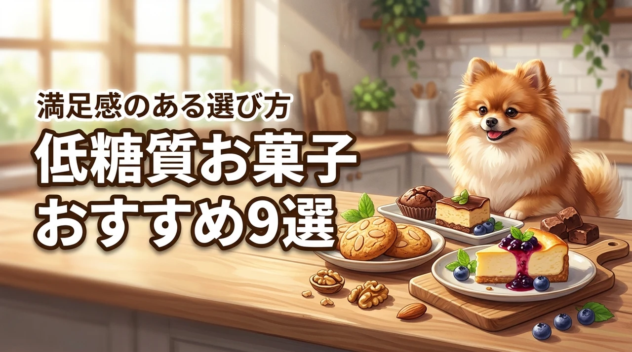 低糖質お菓子で人気の高いおすすめ9選を比較!満足感のある選び方やメリット