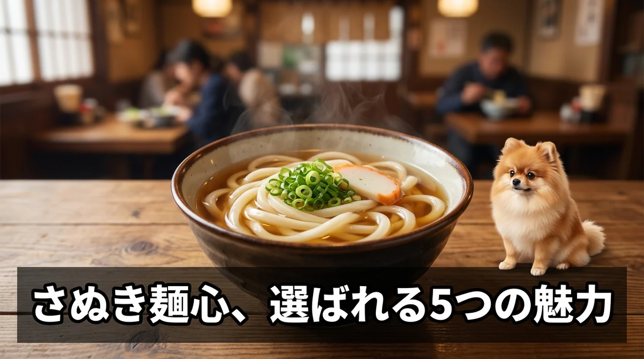さぬき麺心のメリット5つ