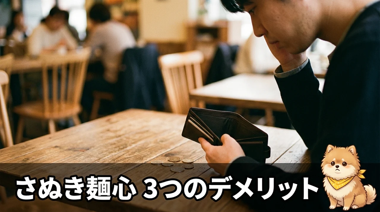 さぬき麺心のデメリット3つ